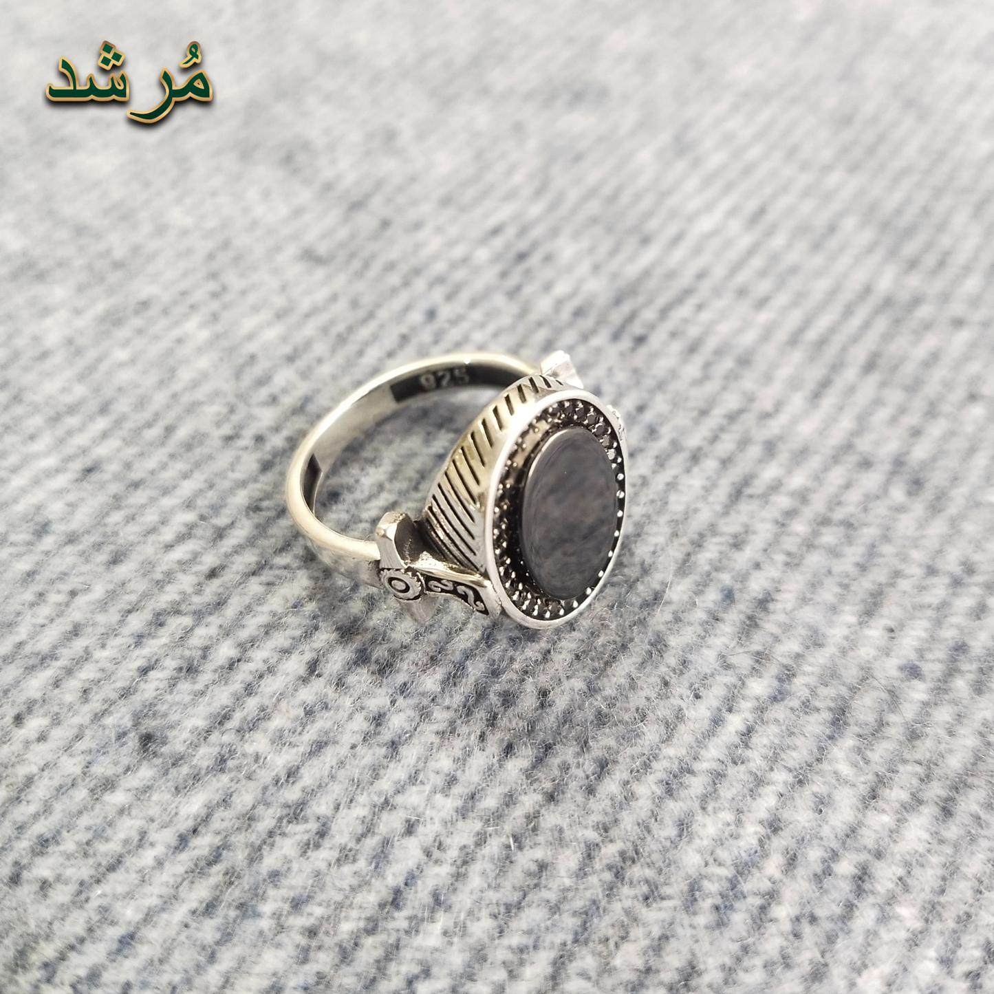Silver Valor Band Male Ring