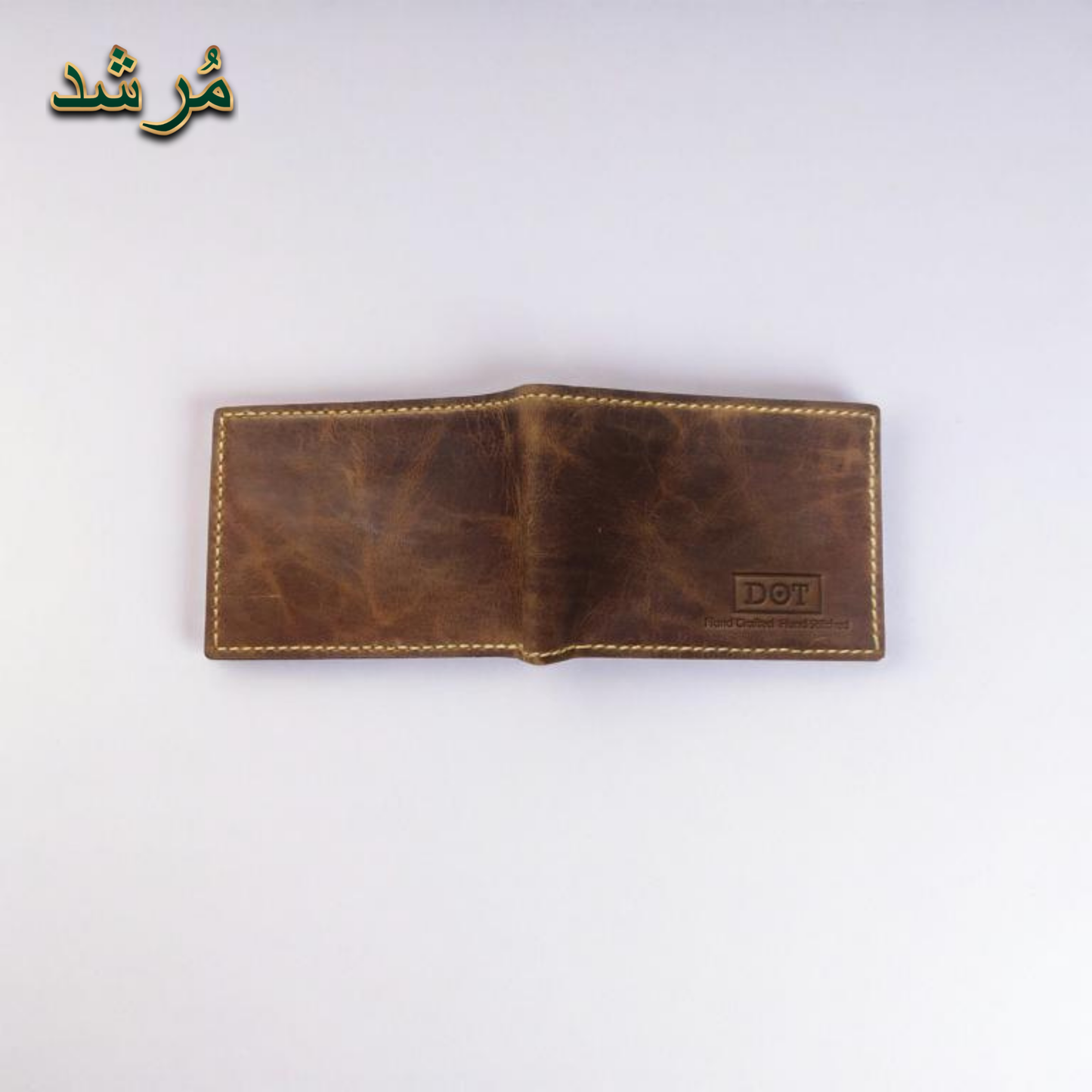 Rustic Brown Leather Wallet