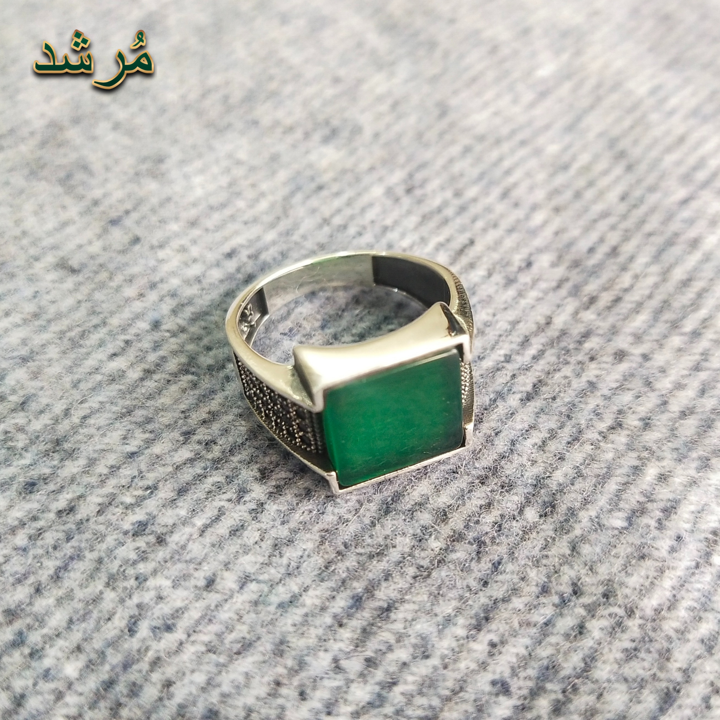 Onyx Horizon Turkish Ring