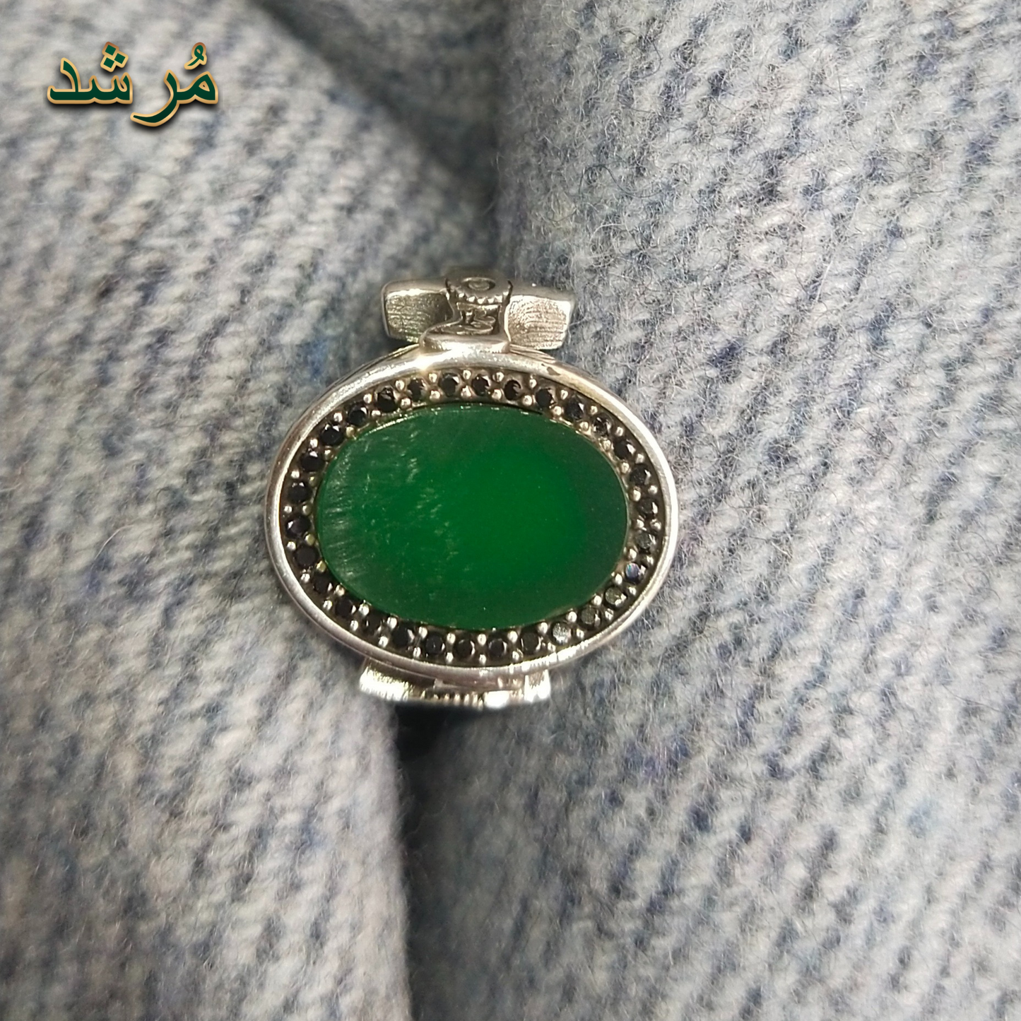 Silver Valor Band Male Ring