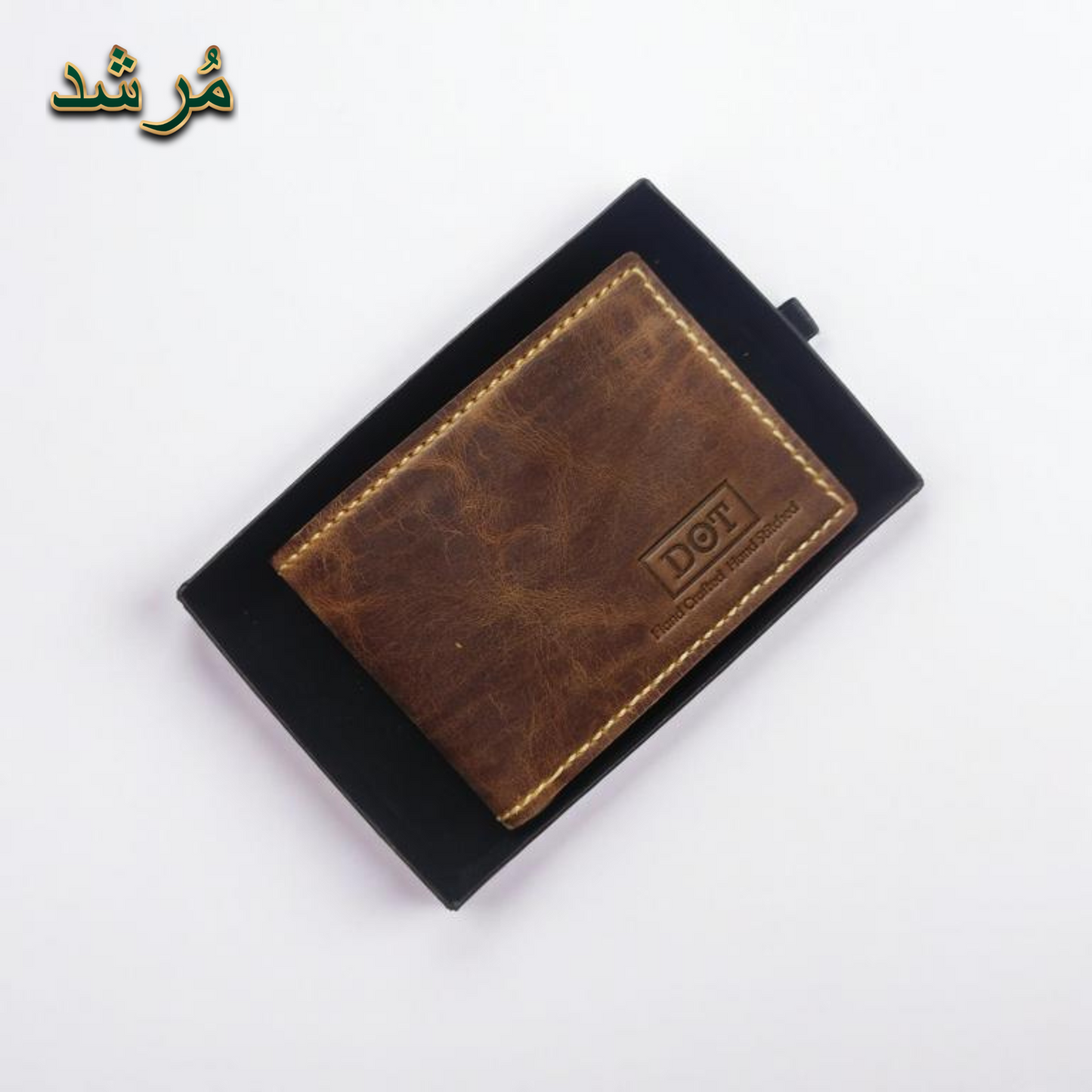 Rustic Brown Leather Wallet