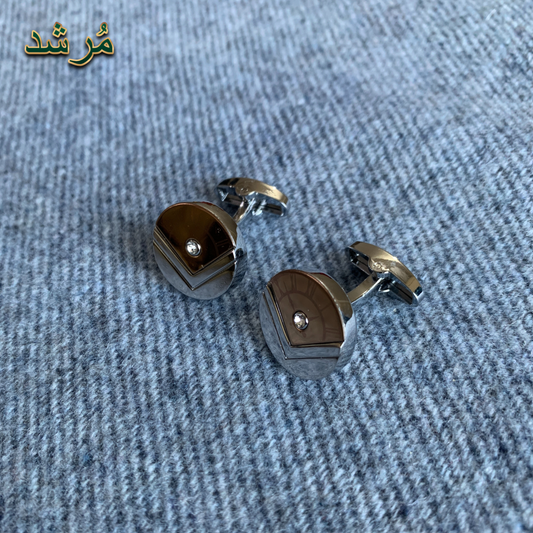 Regal Silver Cufflink