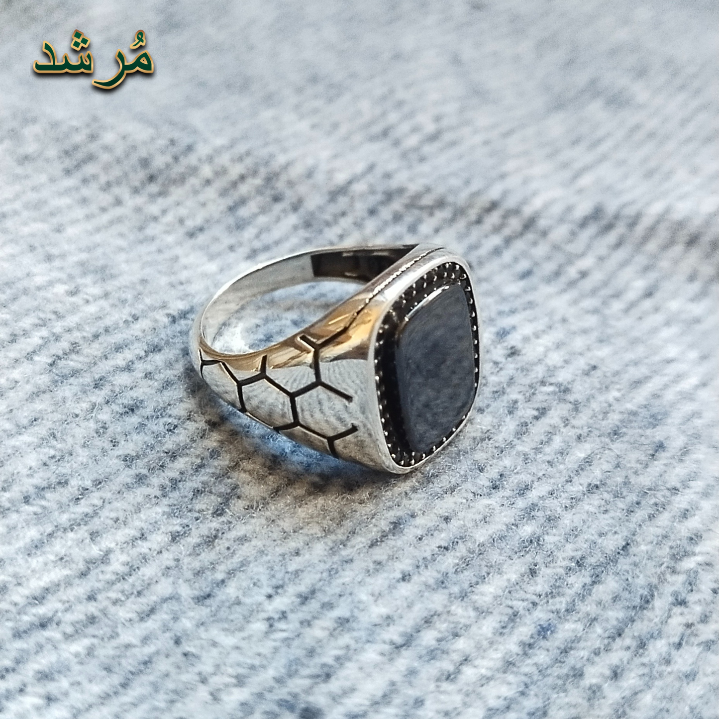 Onyx Silver Ring