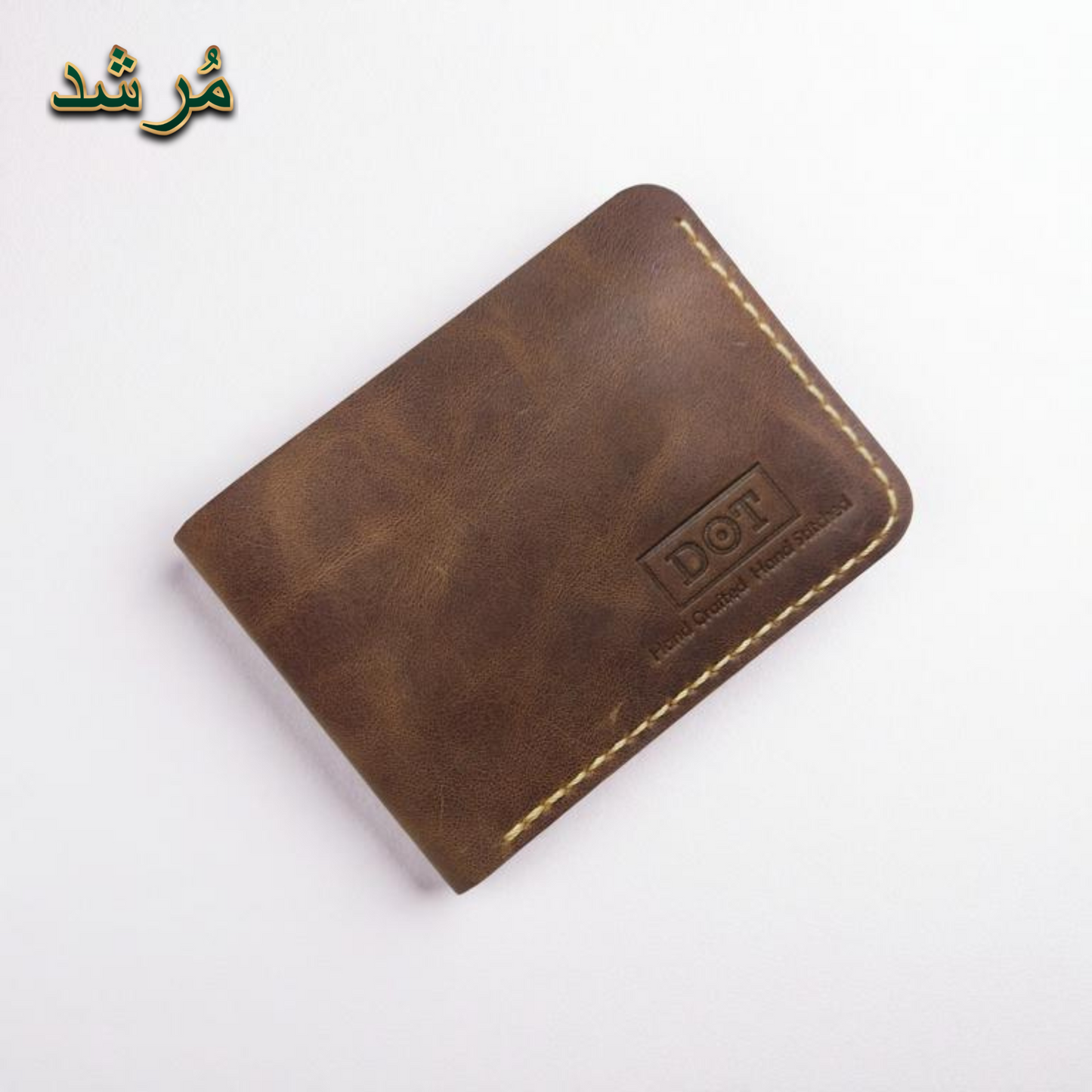 Rustic Leather Bifold Wallet