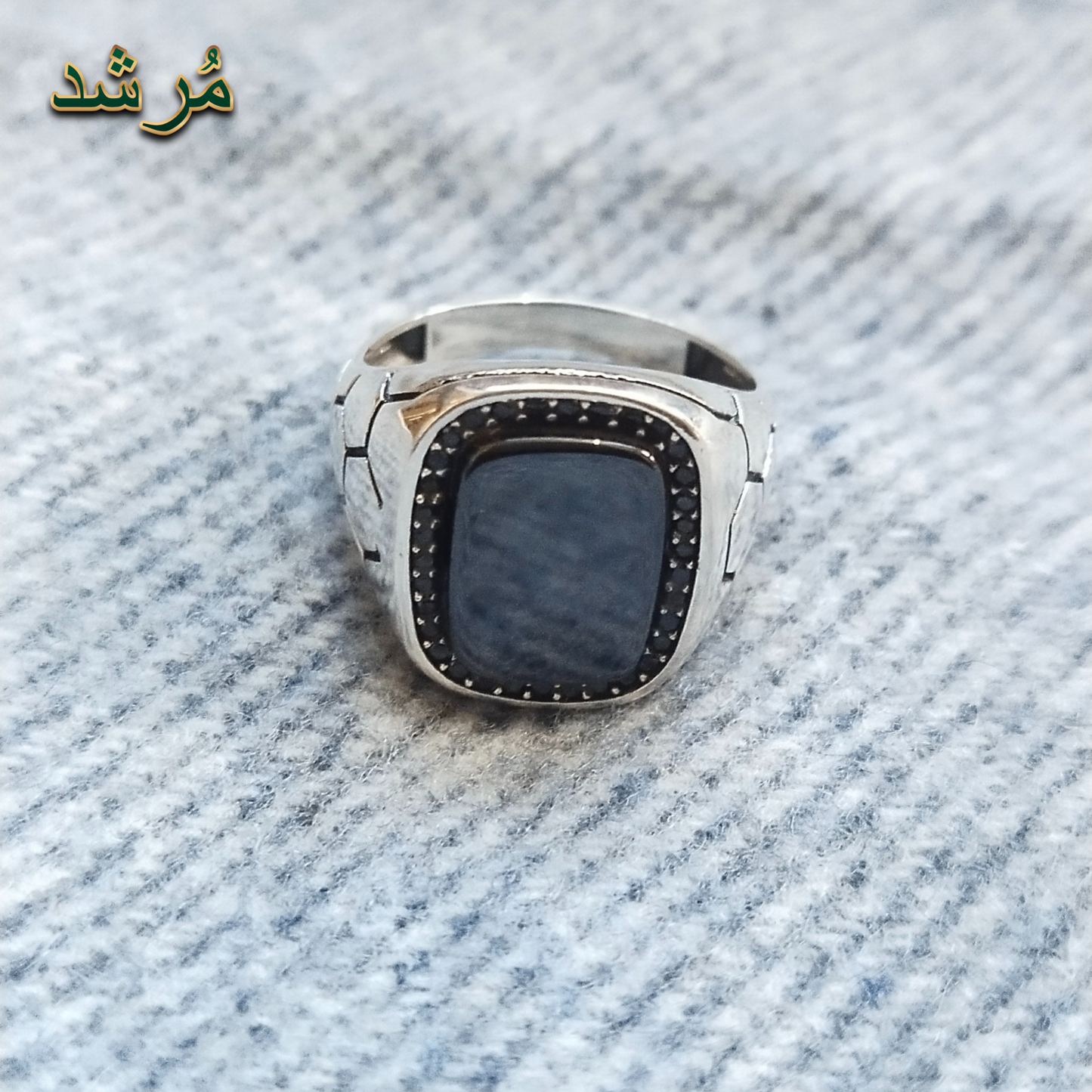 Onyx Silver Ring
