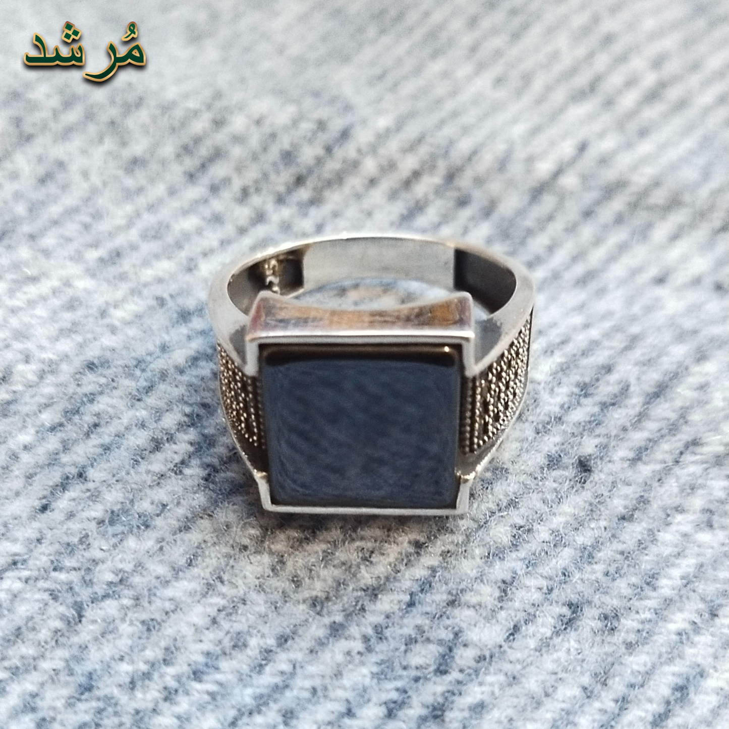 Onyx Horizon Turkish Ring