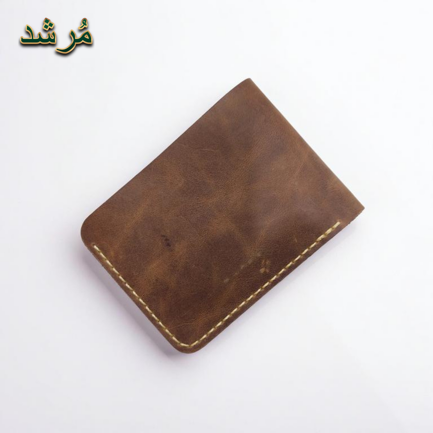 Rustic Leather Bifold Wallet