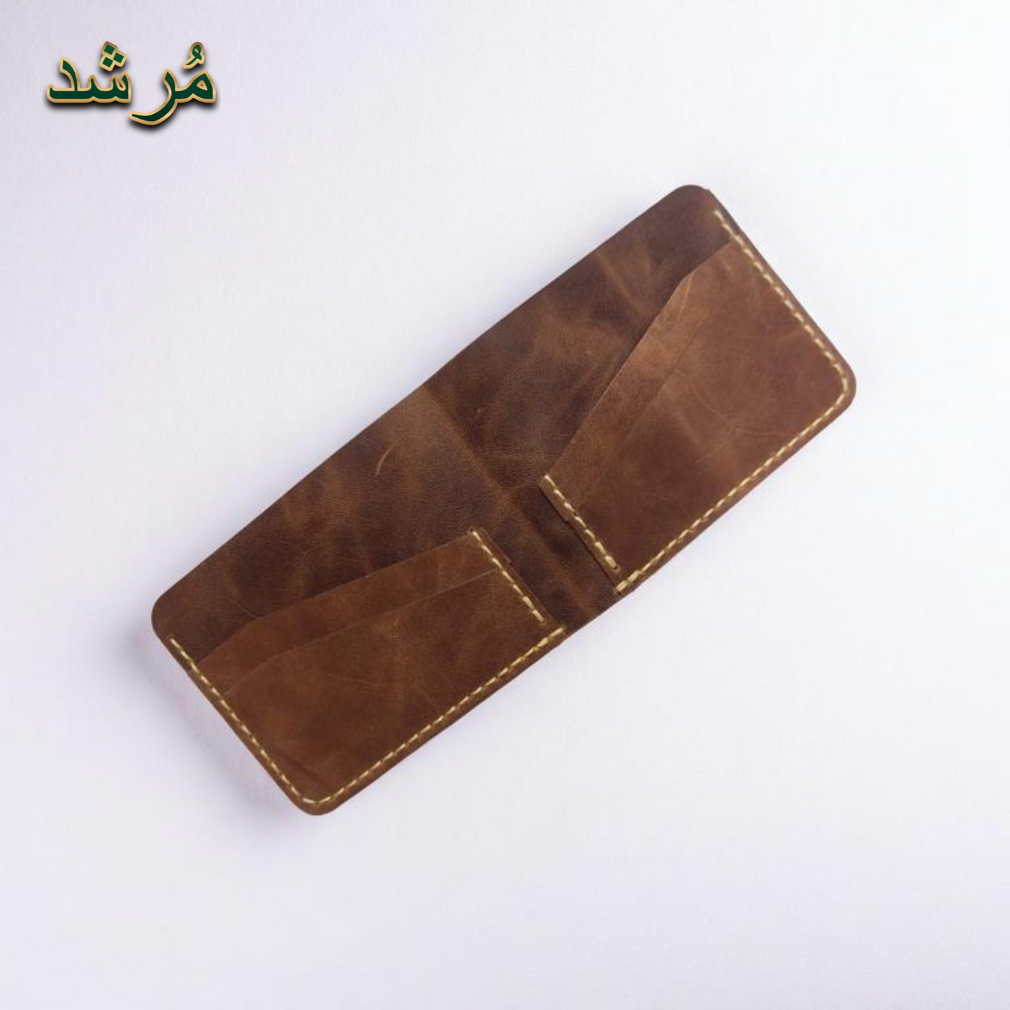 Rustic Leather Bifold Wallet