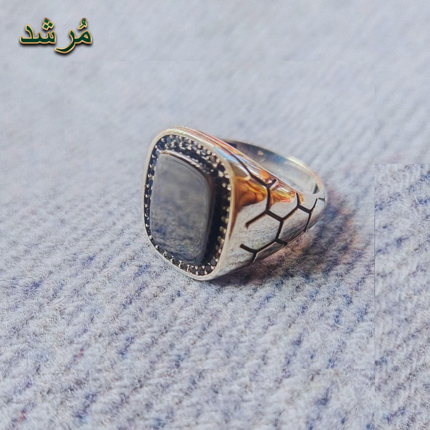 Onyx Silver Ring