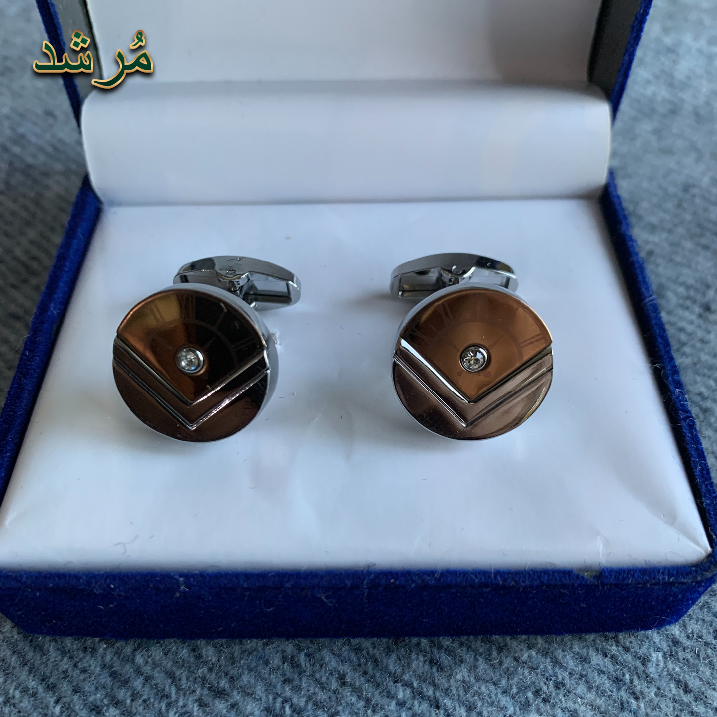 Regal Silver Cufflink