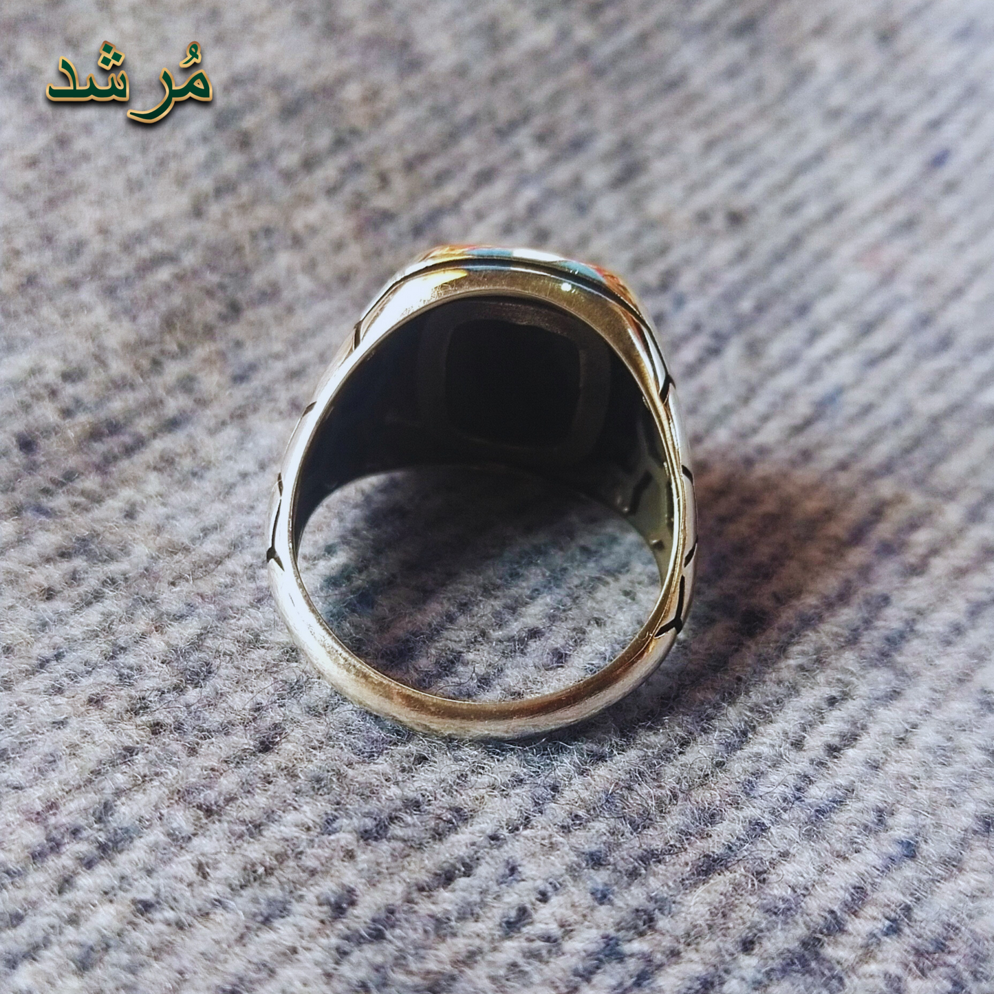 Onyx Silver Ring