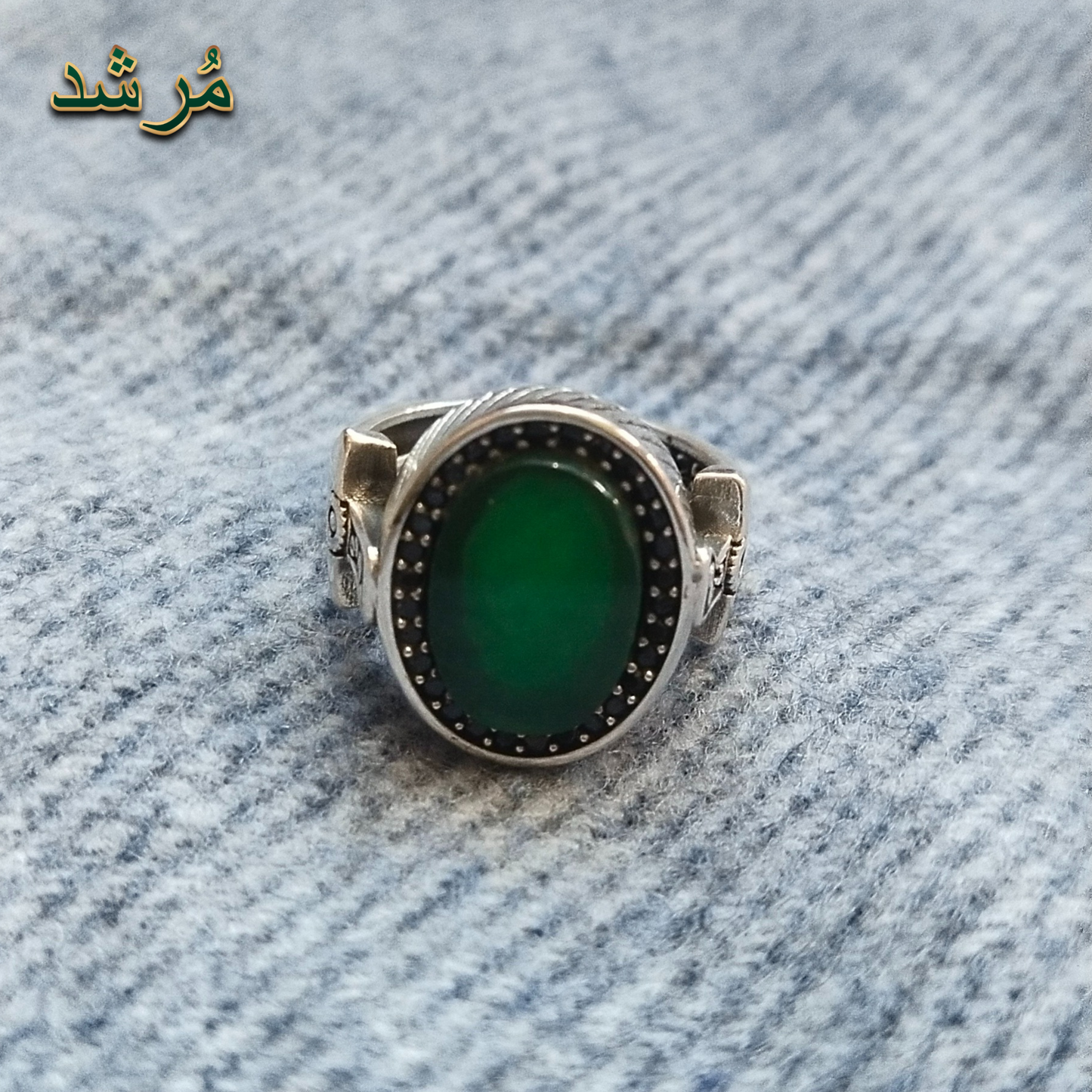 Silver Valor Band Male Ring