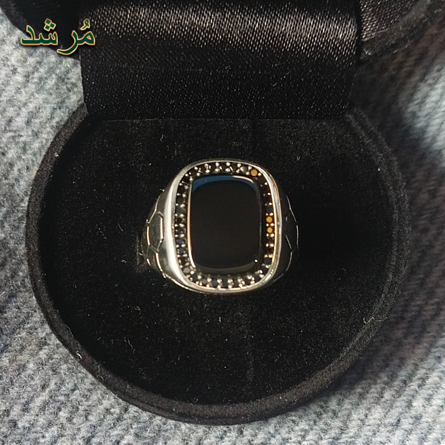 Onyx Silver Ring