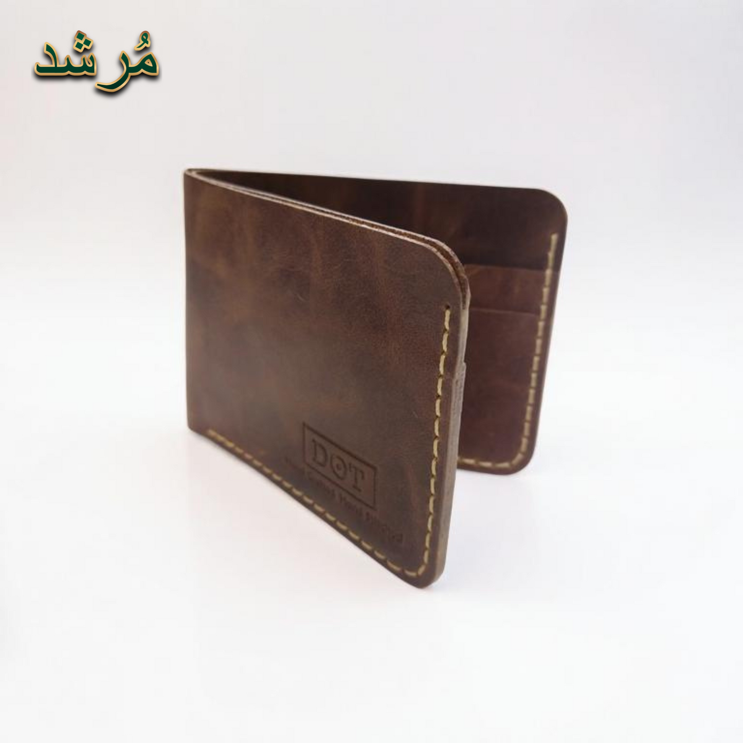 Rustic Leather Bifold Wallet