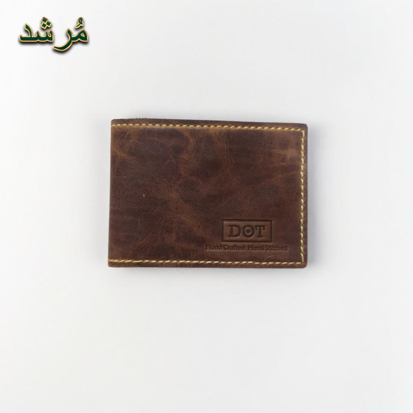 Rustic Brown Leather Wallet
