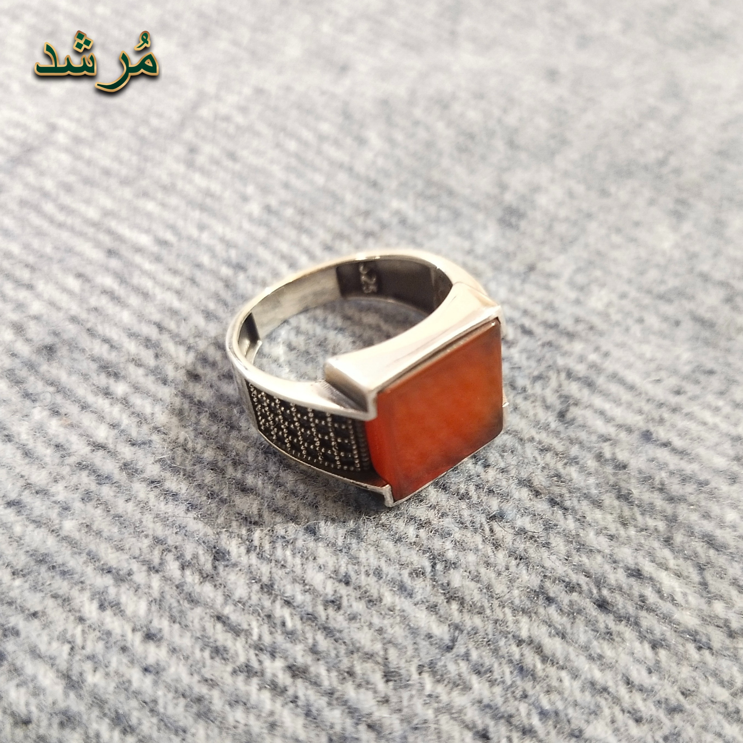 Onyx Horizon Turkish Ring