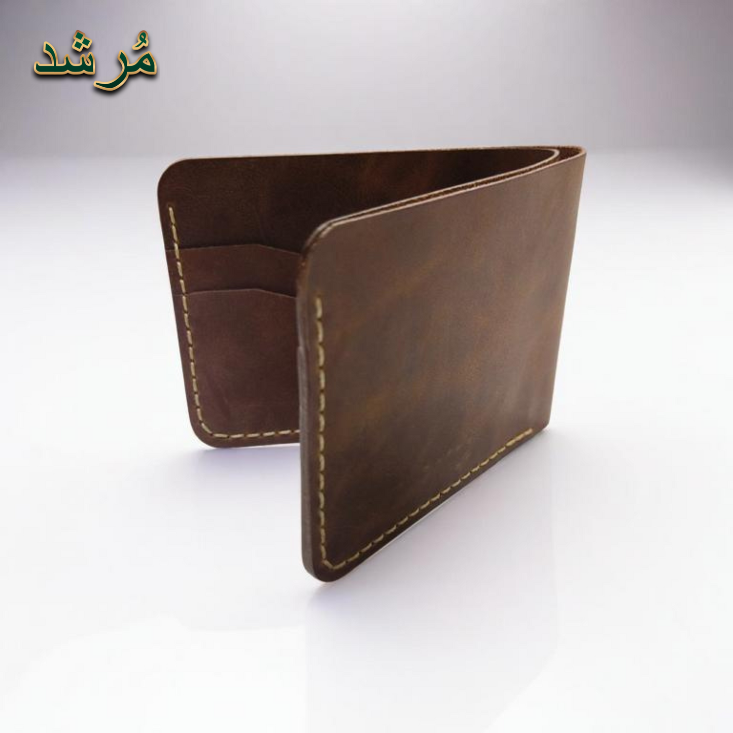 Rustic Leather Bifold Wallet