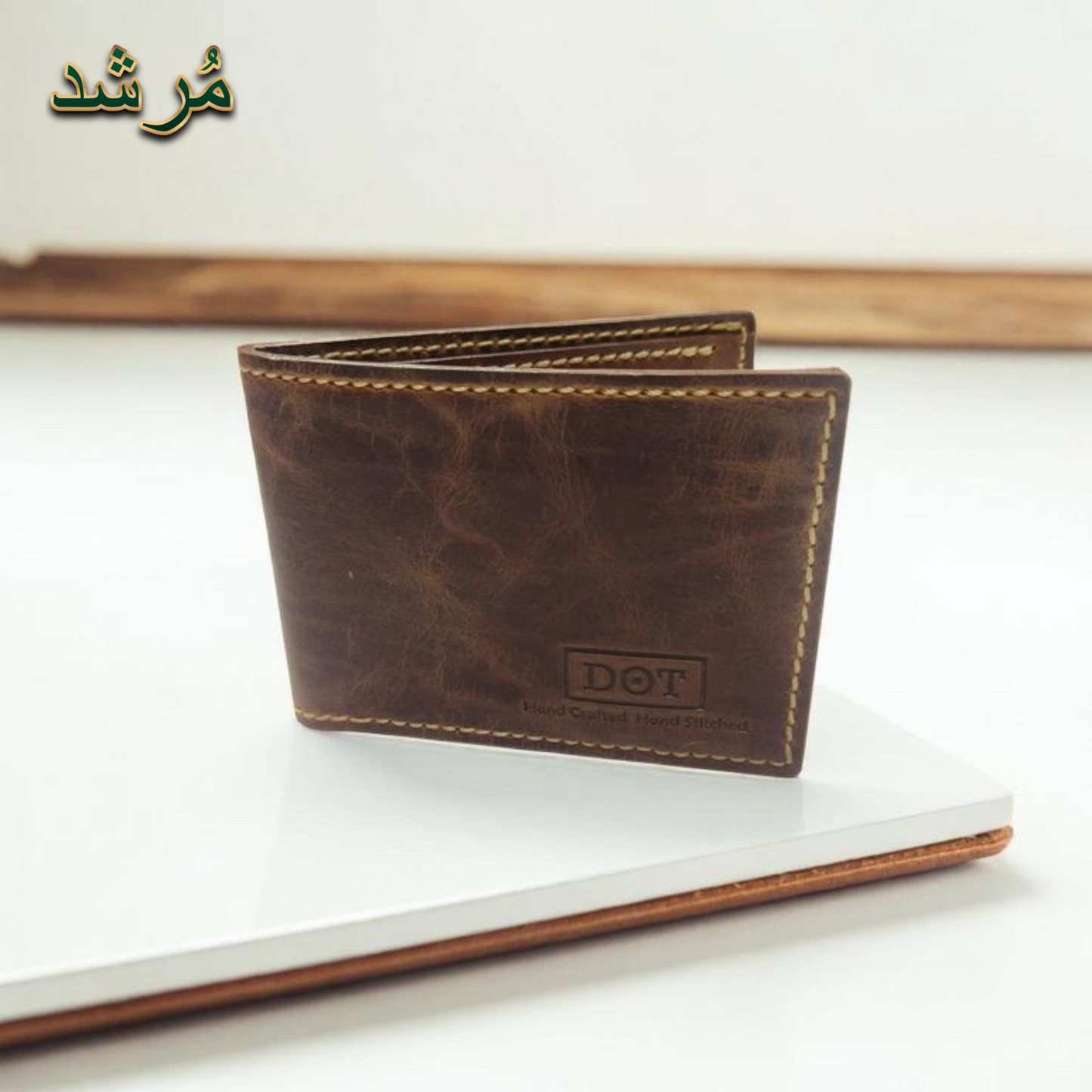Rustic Brown Leather Wallet